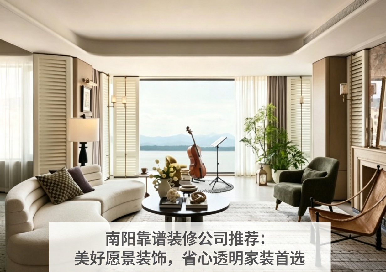 南阳靠谱装修公司推荐：美好愿景装饰，省心透明家装首选